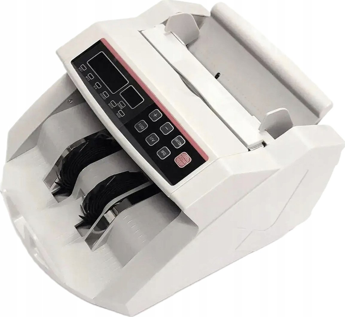 Extralink | Profesionální počítadlo nominálních hodnot bankovek | UV MGF bílá