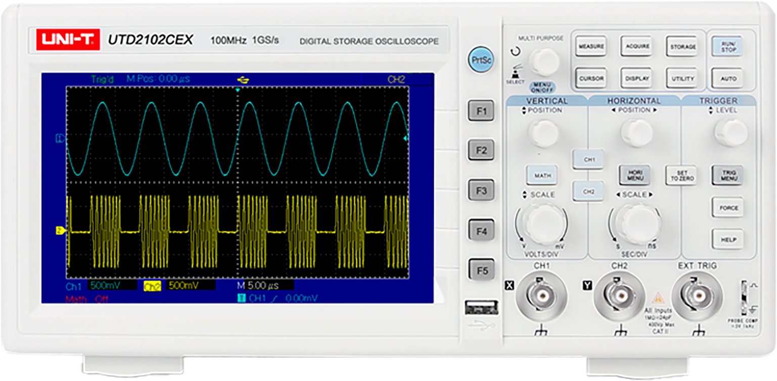 Unit Osciloskop Uni-T UTD2052CEX+