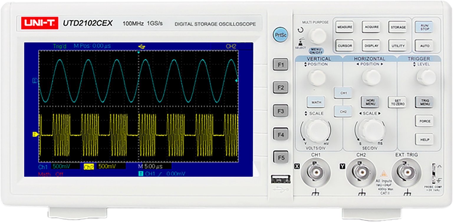 Unit Osciloskop Uni-T UTD2052CEX+