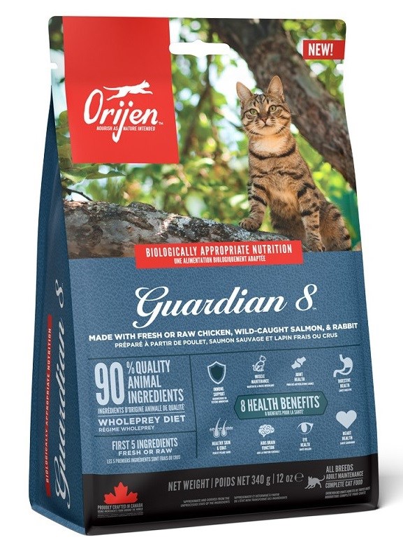 ORIJEN Guardian 8 - suché krmivo pro kočky -  340 g