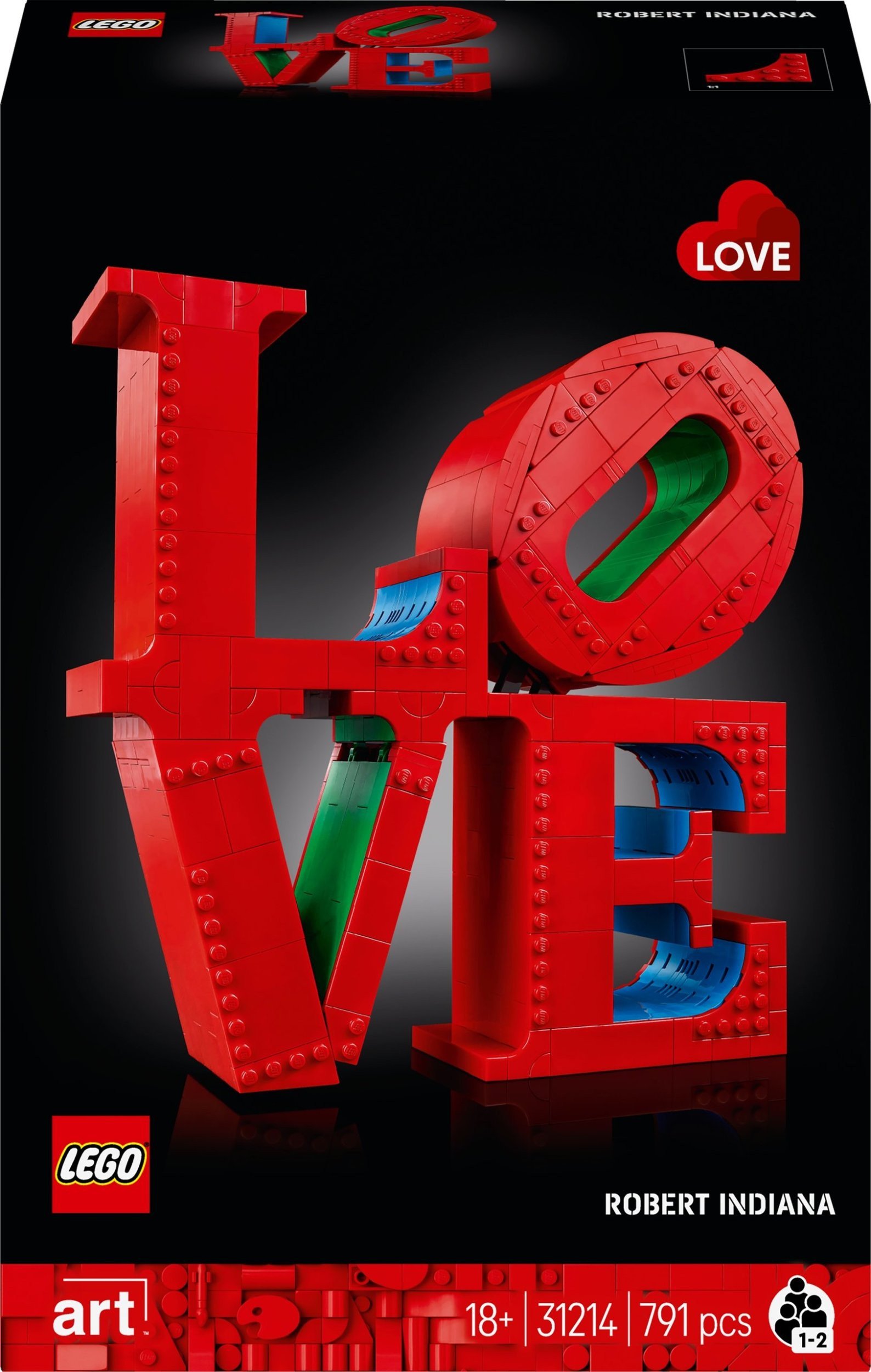 LEGO Art LOVE 2 dílky. (31214)