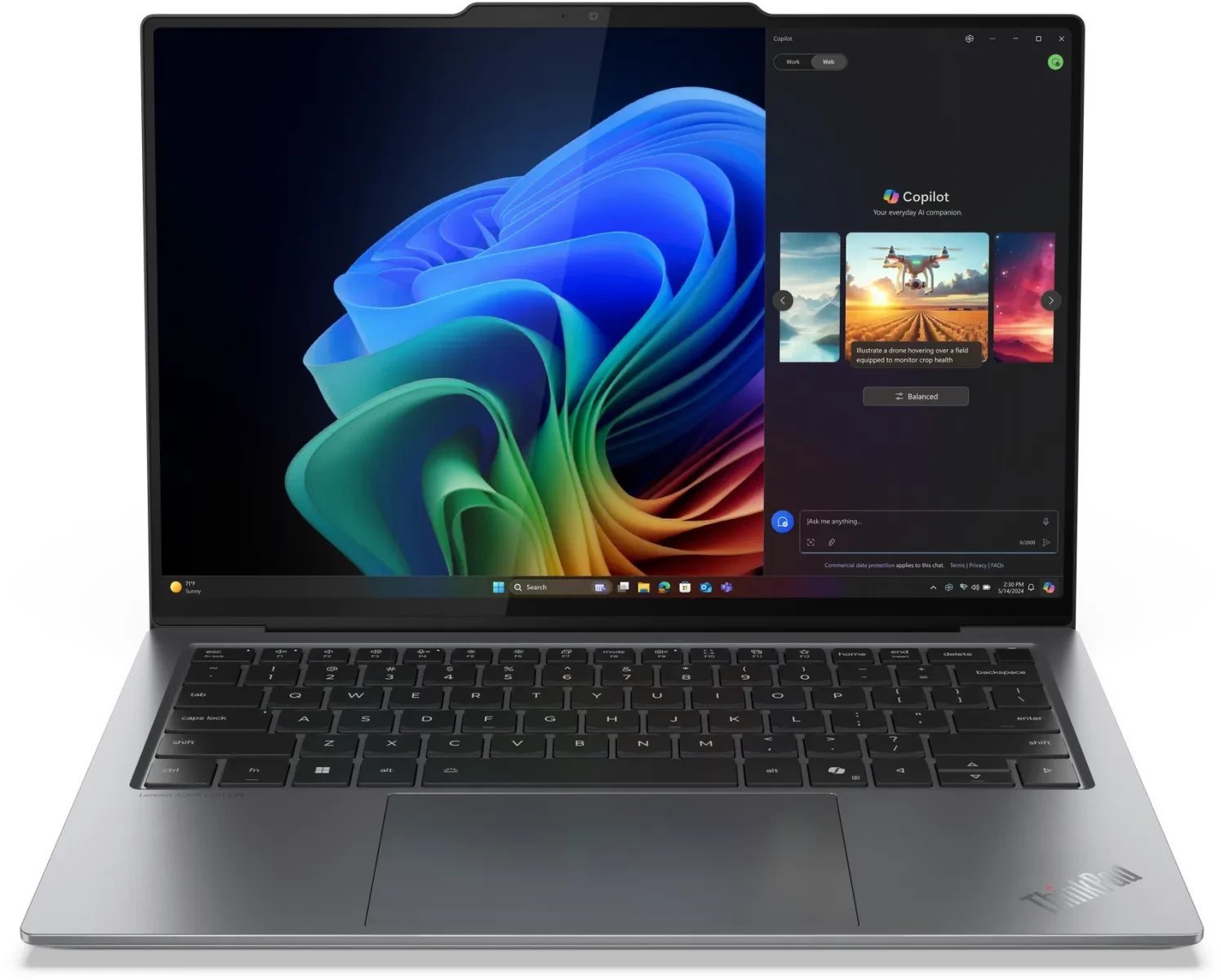 Lenovo Ultrabook ThinkPad X9-14 G1 21QA0025PB W11Pro Ultra 7 258V/32GB/1TB/INT/14.0 2.8K OLED/šedý/3 roky Premier Support Plus + CO2 Offset