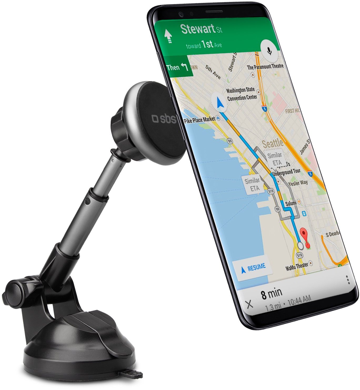 SBS Mobile Univerzální magnetický teleskopický držák s přísavkou SBS