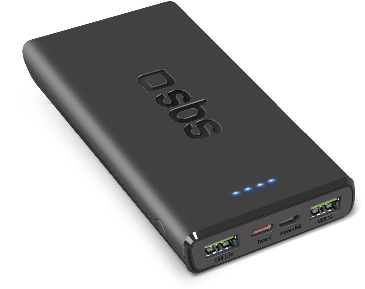 SBS Mobile Powerbanka SBS TTBB10000FASTPD2 10000mAh černá