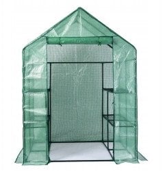 Zahradní skleník 143x143x195cm, PE