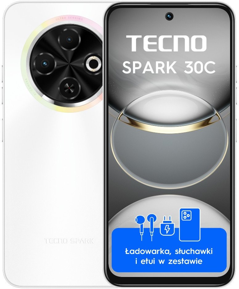 TECNO SPARK 30C 16,9 cm (6.67 ) Dual SIM Android 14 USB Type-C 8/256 GB 5000 mAh Bílá
