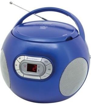 BOOMBOX SOUNDMASTER SCD2120BL FM, CD/CD-R/RW, SÍŤ/BATERIE, KONEKTOR PRO SLUCHÁTKA
