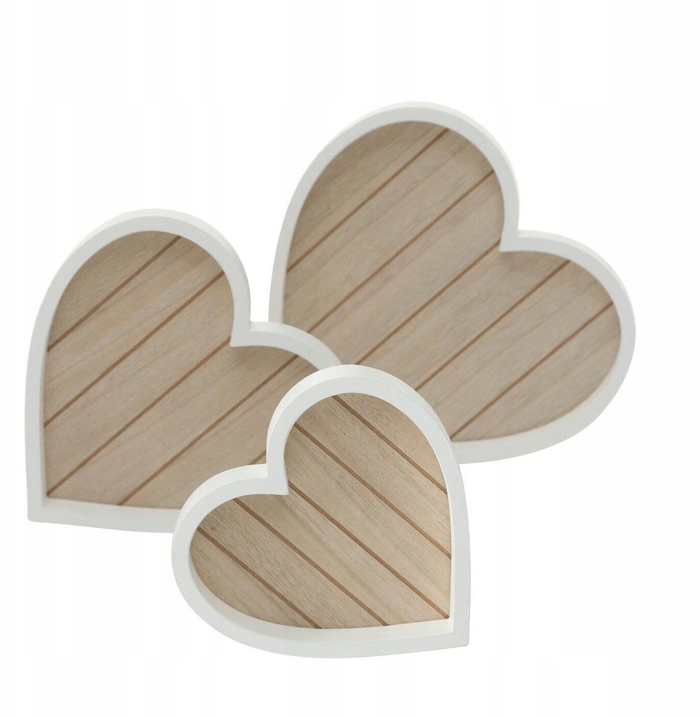 Boltze Dekorativní podnosy ve tvaru srdce, HERZ