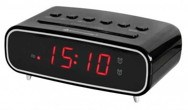 Soundmaster UR111SW FM-PLL RÁDIOBUDIK, DUÁLNÍ ALARM, PROBUZENÍ RÁDIEM/ZVUKEM