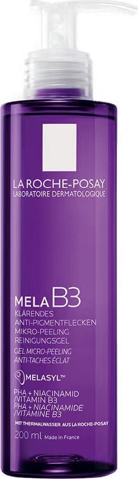 La Roche-Posay Mela B3 mikropeelingový čisticí gel na obličej 200ml