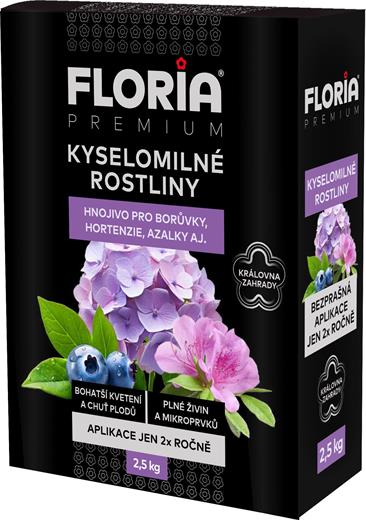 Hnojivo Agro  FLORIA pro kyselomilné rostliny 2,5 kg
