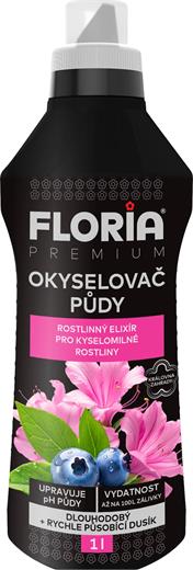 Hnojivo Agro  FLORIA Okyselovač a kap.hn. pro kyselomilné rostliny 1 l