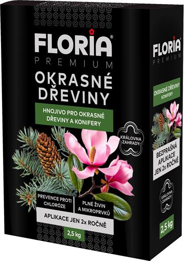 Hnojivo Agro  FLORIA pro okrasné dřeviny a konifery 2,5 kg
