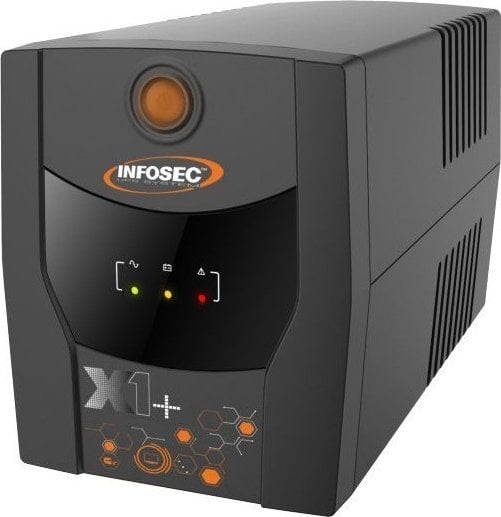 Infosec UPS UPS 1600VA 900W 2x 9Ah 4x FR/Schuko