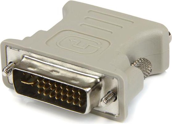 StarTech.com DVI to VGA Cable Adapter - DVI (M) to VGA (F) - 1 Pack - Male DVI to Female VGA (DVIVGAMF) - Adaptér VGA) - DVI-I (M) do HD-15 (VGA) (F) - béžová - pro P/N: MXT101MMHD15, MXT101MMHD6