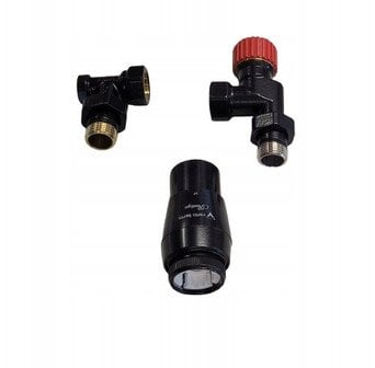 Vario Term axiální termostatická sada AXI matná černá EAXIGS0224C