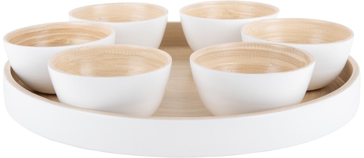 PURO misky na svačinu 6 kusů + tác