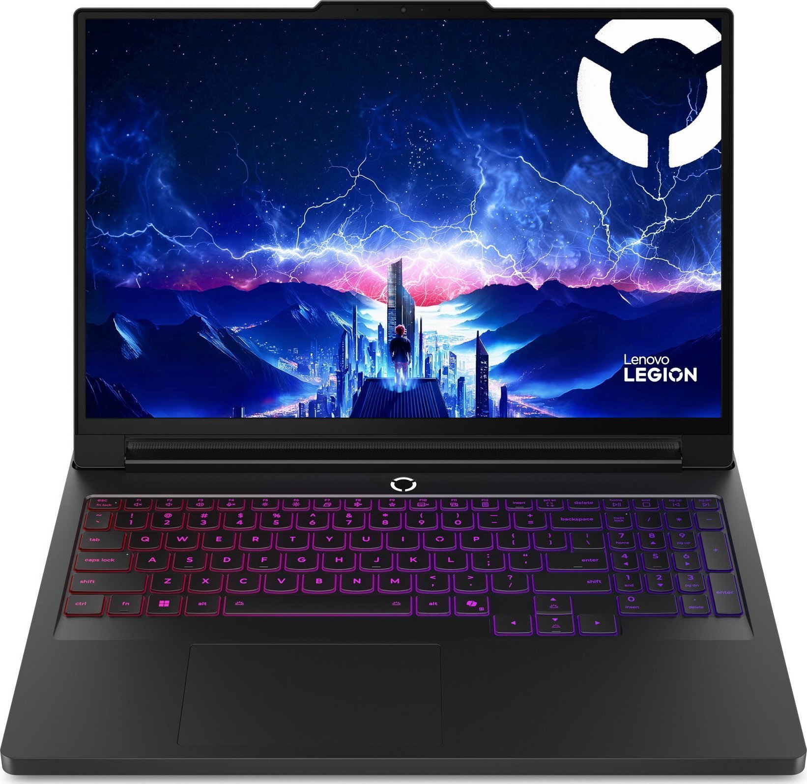 Lenovo Notebook Legion Pro 7 16IAX10H s procesorem Intel Core Ultra 9 275HX, 40,6 cm (16 ), WQXGA, 64 GB DDR5-SDRAM, 2 TB SSD, NVIDIA GeForce RTX 5080, Wi-Fi 7 (802.11be), NoOS, Černá