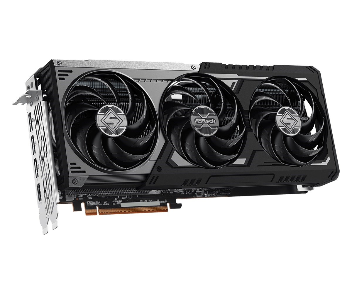 Grafická karta ASRock AMD Radeon™ RX 9070 XT Steel Legend Dark 16GB