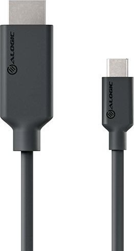 Alogic Adaptérový kabel Alogic USB C Typ C - HDMI M/M 4k 60 Hz 2 m, sw