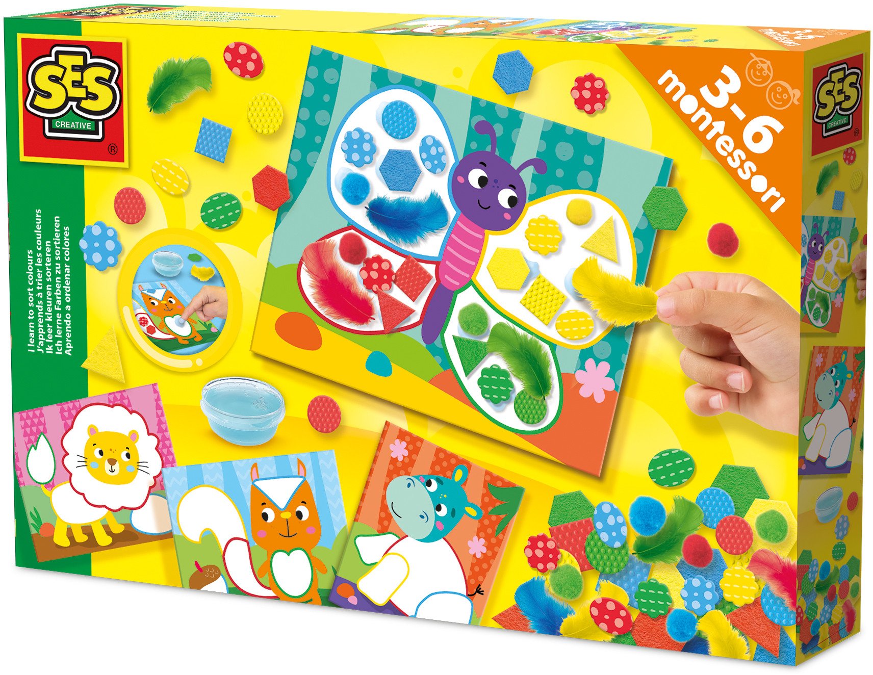 SES_CREATIVE Kreativní sada SES Kreativní barvy a materiály 14062