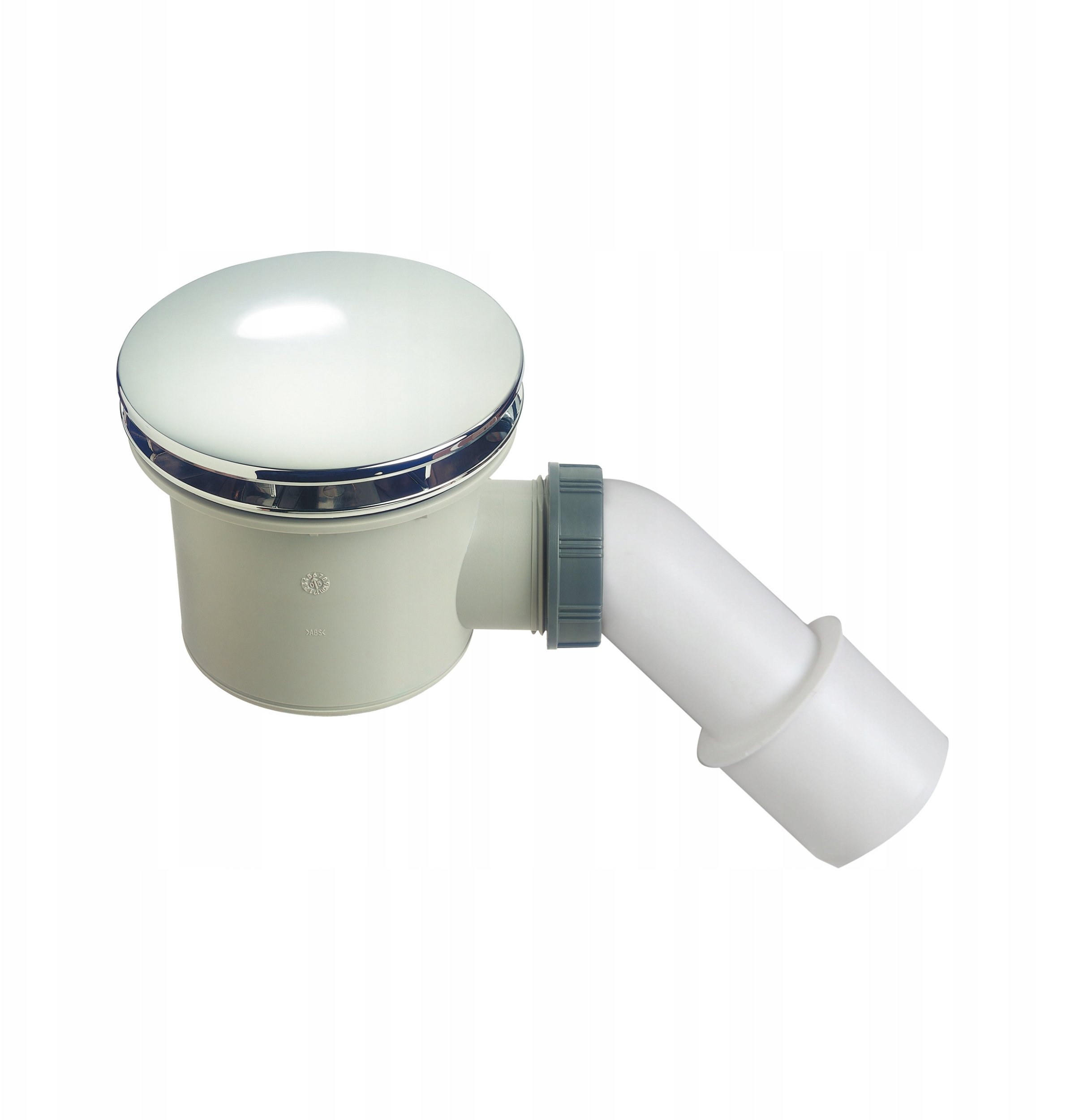 wirquin Sprchový sifon Tourbillon, průměr 90 mm, čištěný shora, s plnohodnotným ventilem, chrom 30723749