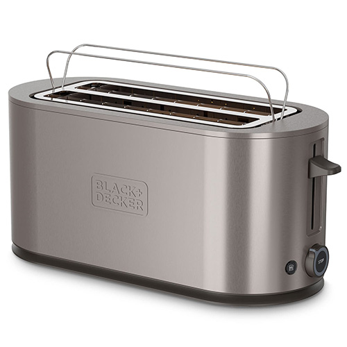 Topinkovač s ohřívačem housek Black+Decker BXTO1501E 1500W