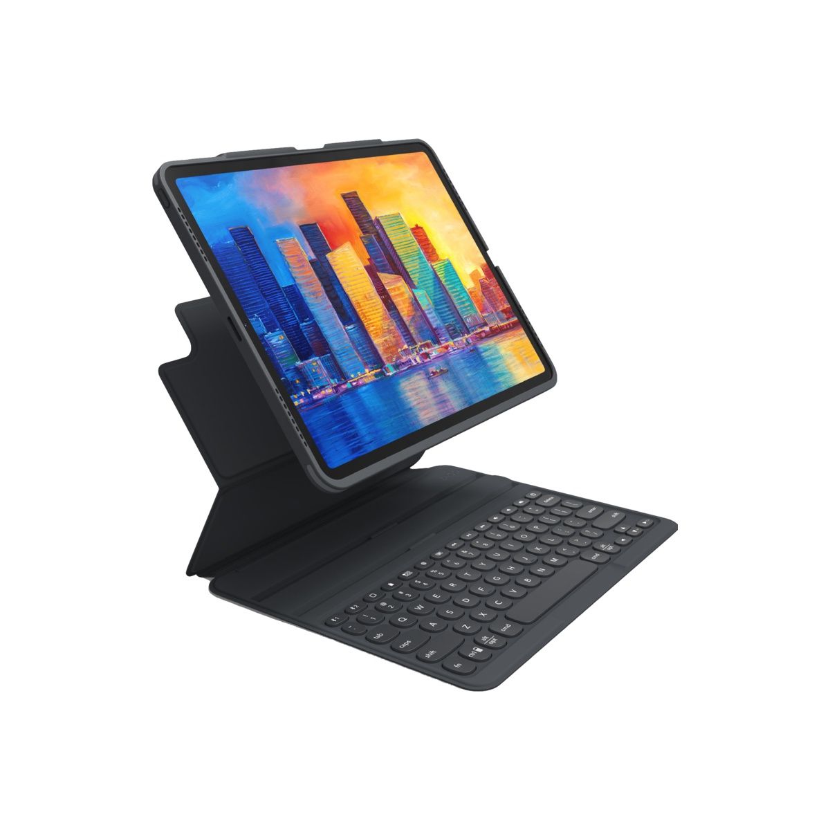 ZAGG Klávesnice Pro Keys+trackpad iPad 10.2 - černá/šedá - EN