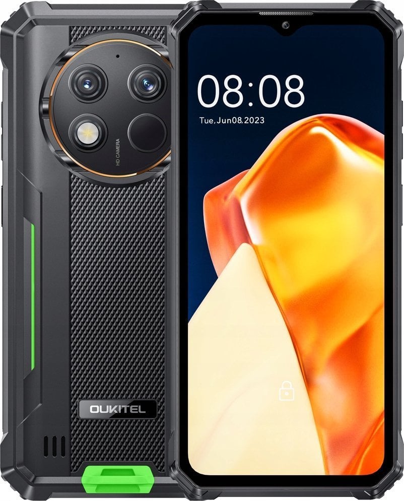 OUKITEL Chytrý telefon G1 4G 6/256GB IP69K zelený