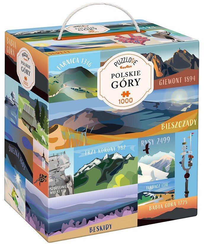 CzuCzu Puzzlove Puzzle Polské hory 1000 dílků