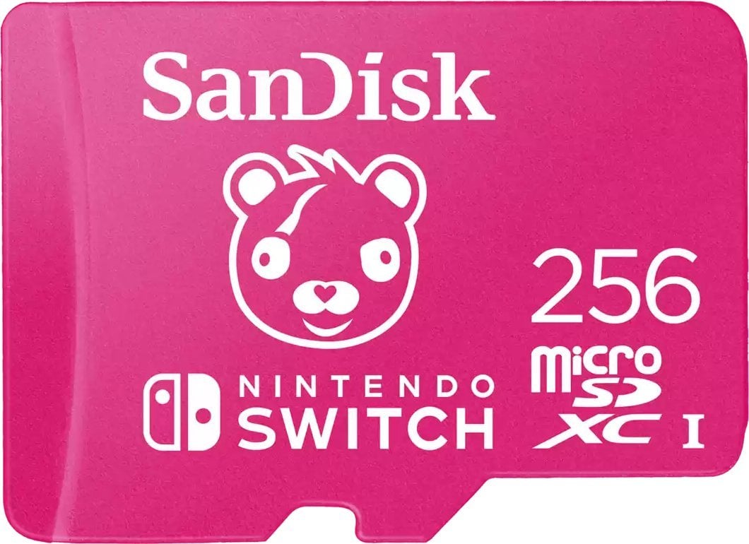 SanDisk Paměťová karta Nintendo Switch Fortnite MicroSDXC 256 GB třída 10 UHS-I/U3 (002154730000)