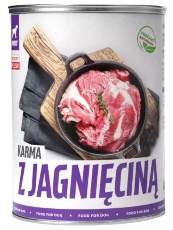 TufTuf TUF TUF Jehněčí maso - Mokré krmivo pro psy - 800 g