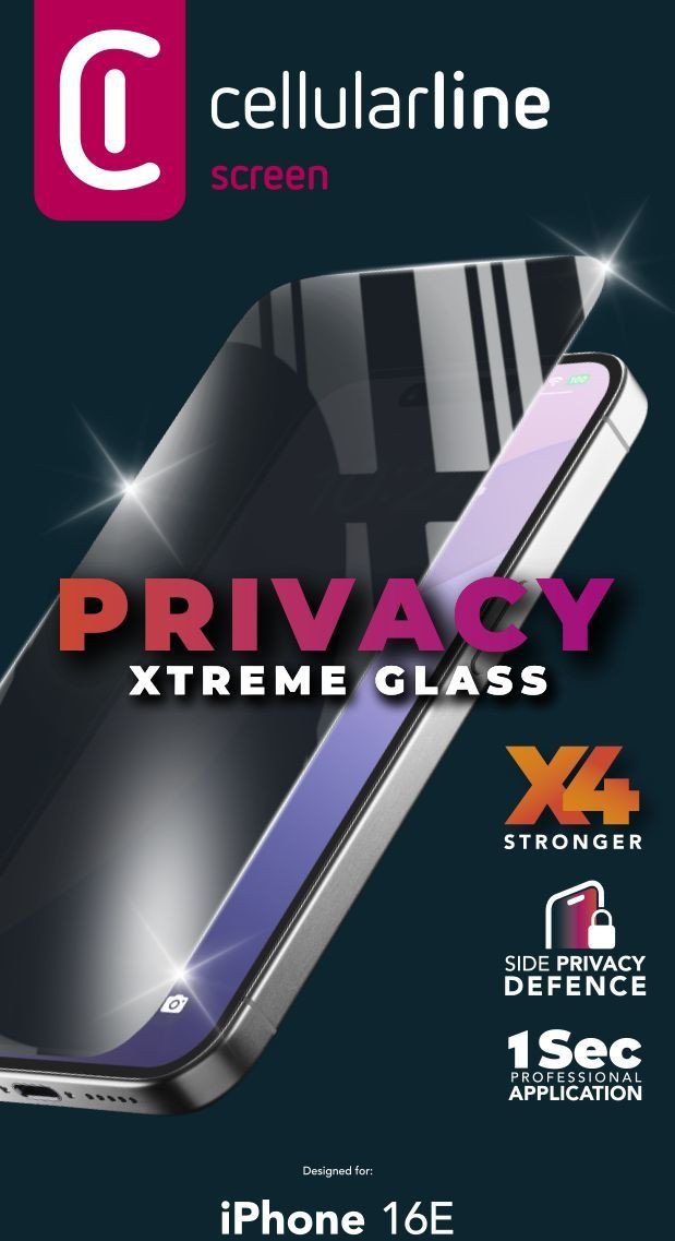 Cellular Line Ochranná fólie na displej Apple Cellularline 8018080492648 pro ochranu soukromí, 1 ks.