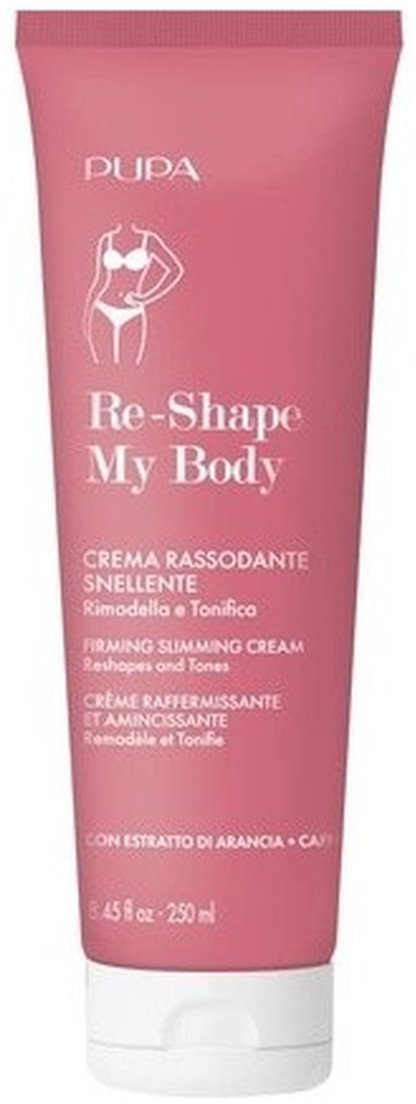 Pupa Milano Re-Shape My Body zpevňující a zeštíhlující tělový krém 250ml