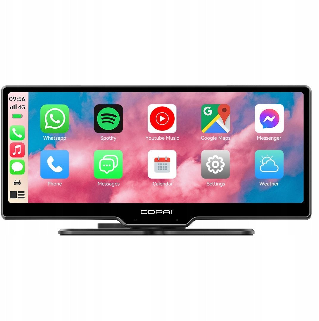 Dod Tech Autorádio DDPAI M5S | Autorekordér | 8,9  displej, 1440p kamera, Bluetooth 5.0, WiFi 5 GHz