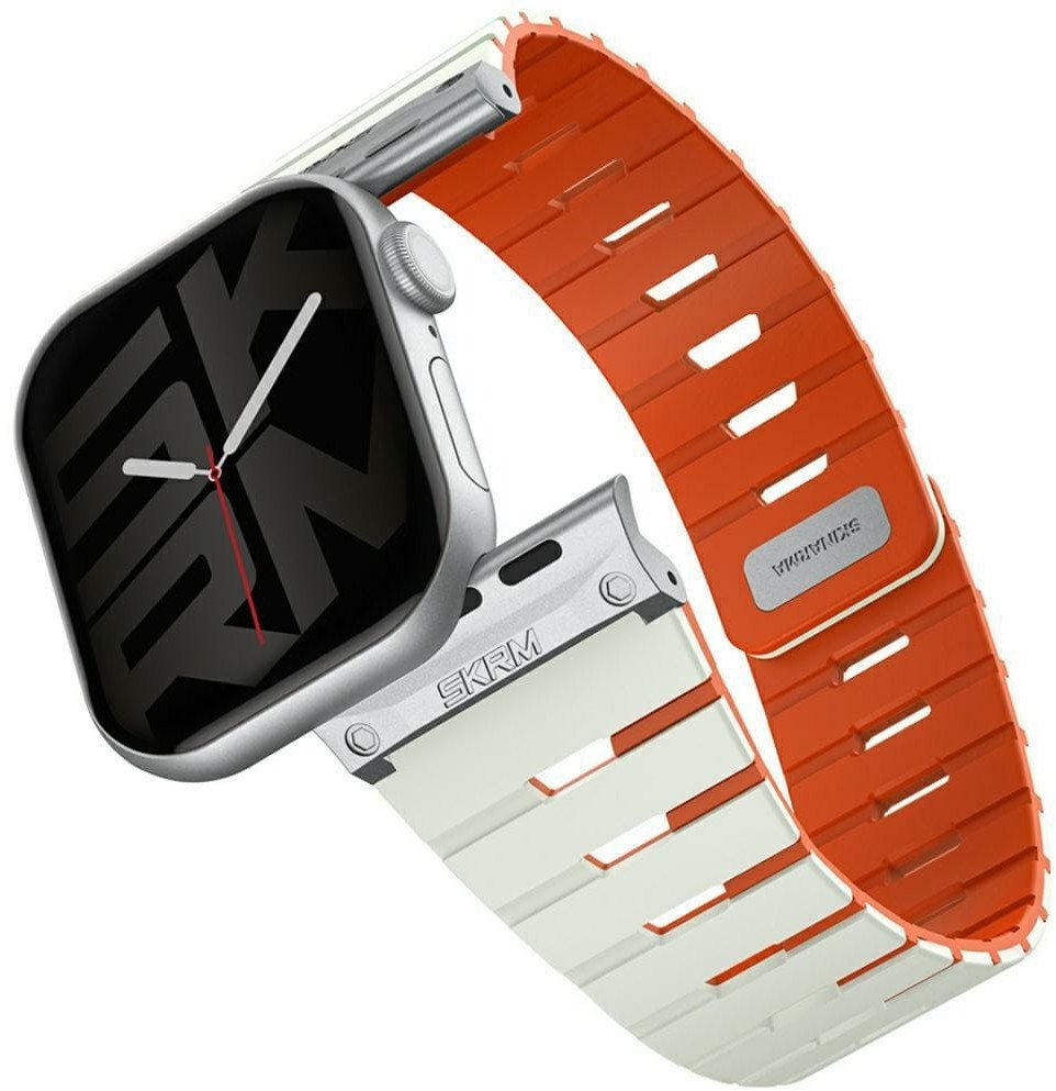 SKINARMA Řemínek Gemini pro Apple Watch 42/41/40mm světle mátový