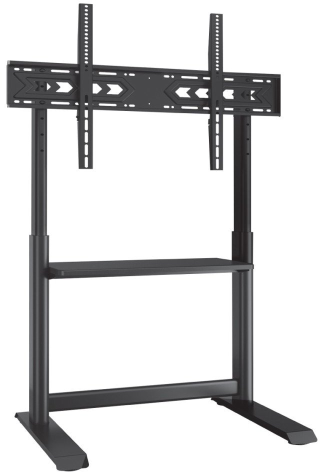 Techly TV stojan 60”-86” TV stojan Techly s AV policí (ICA-TR130BK)