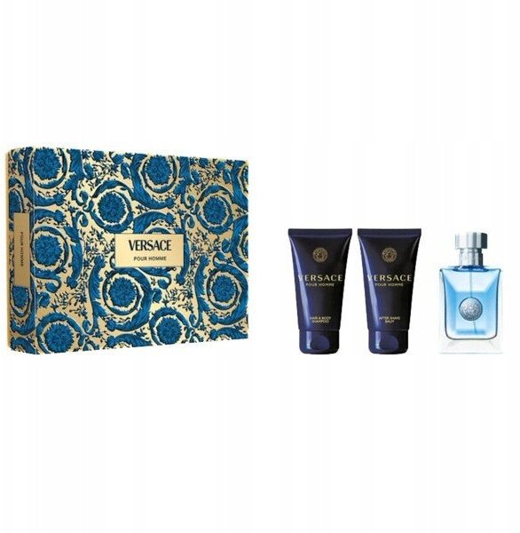 Giorgio Armani SADA VERSACE Pour Homme EDT sprej 50ml + ASB 50ml + ŠAMPON 50ml