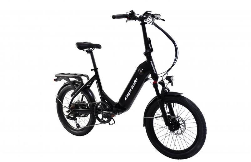 Elektrokolo Capriolo E-BIKE Folding 20 M:2025 black