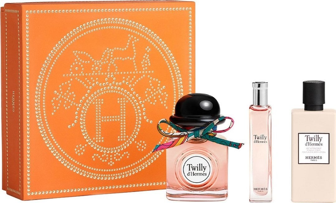 Hermes Twilly D Hermes Set parfémovaná voda ve spreji 85ml + parfémovaná voda ve spreji 15ml + tělové mléko 80ml