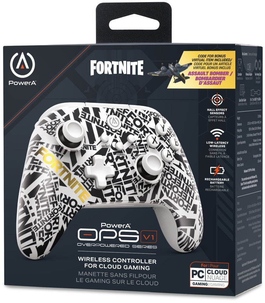 PowerA Bezdrátová podložka PC/CLOUD OPS v.1 FORTNITE EDITION