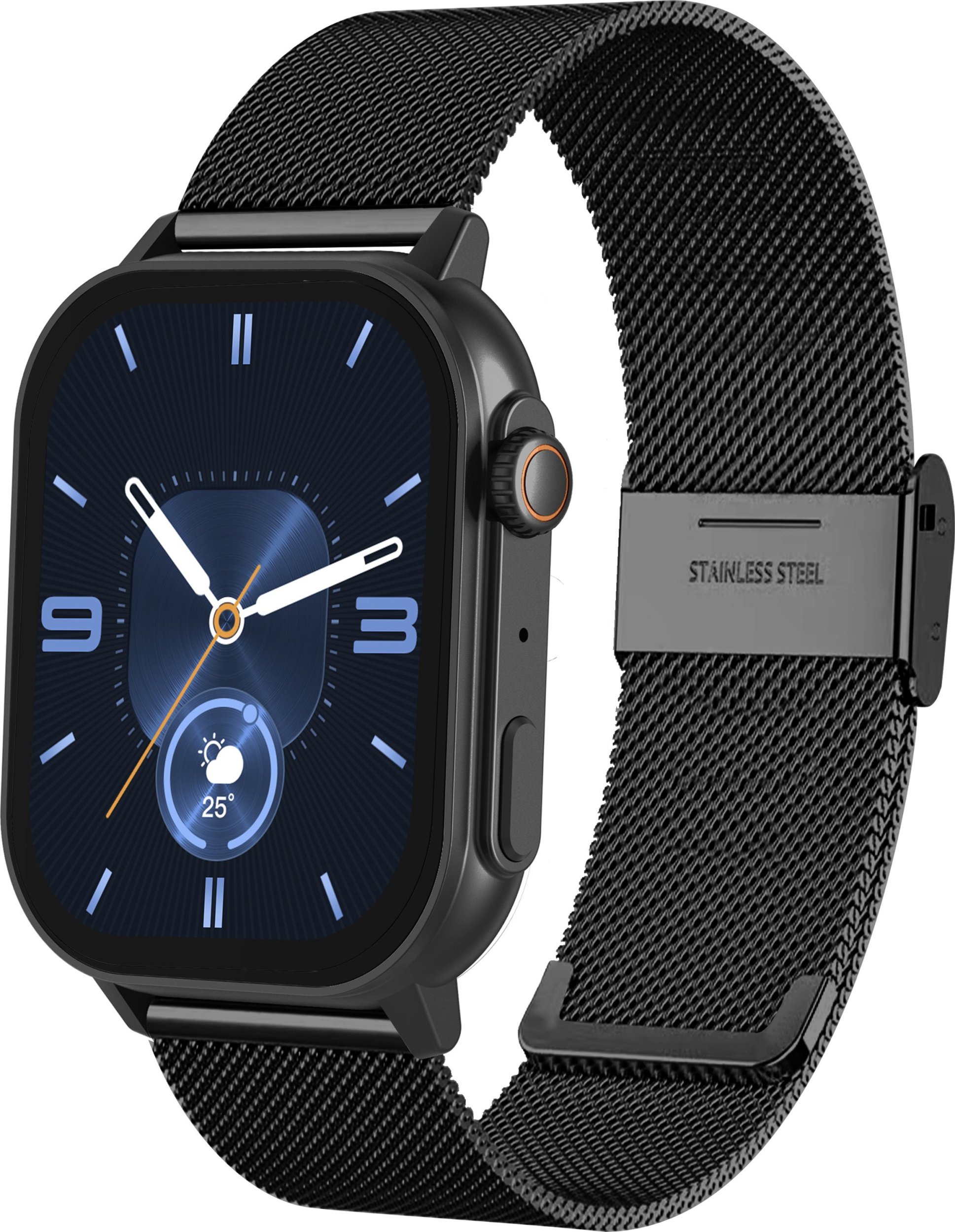 Chytré hodinky Gravity SMARTWATCH GRAVITY GT15-2 BK/BK/OG