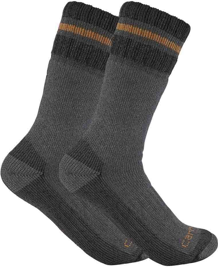 Carhartt Ponožky Carhartt SyntheticWool Heav Blend šedé