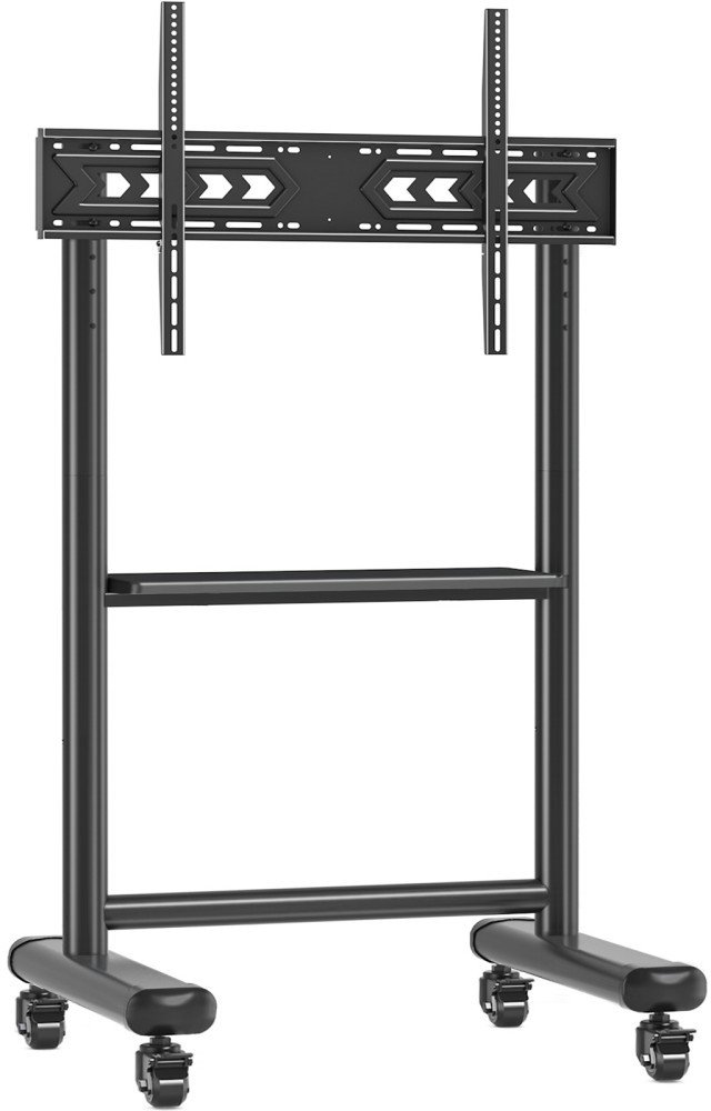 Techly Mobilní televizní stojan pro 60-86 palců a 68 kg s AV policí (ICA-TR533BK)