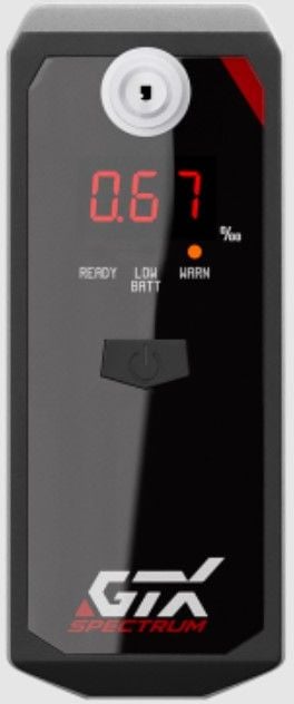 GTX Alkoholový analyzátor Spectrum