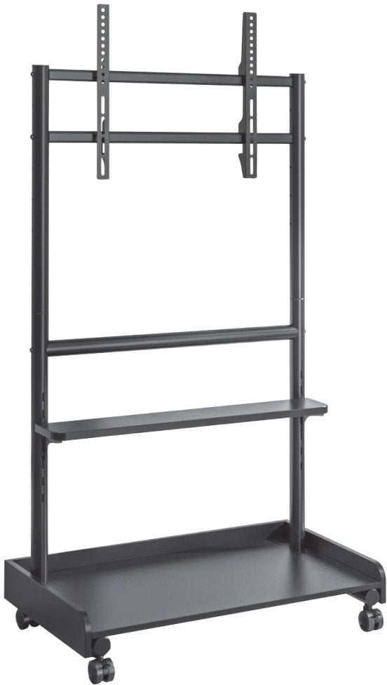 Techly Mobilní TV stojan TV vozík Techly pro LED/LCD TV 50”-86” 2 AV police (ICA-TR701)