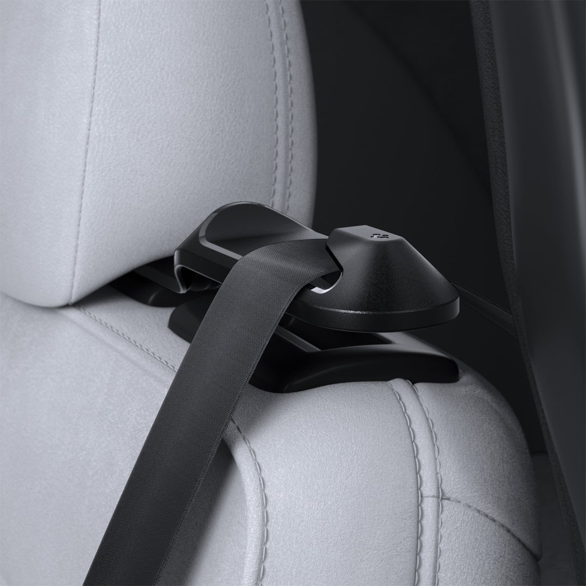 Spigen Držák bezpečnostního pásu Tesla na zadní sedadla, černý - Tesla Model Y