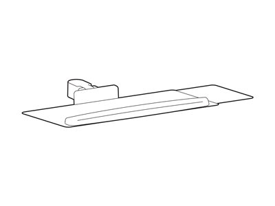 Ergotron LX Pro - Montá?ní sada (zásuvka pro klávesnici, keyboard pivot) - pro keyboard - conversion kit - černá
