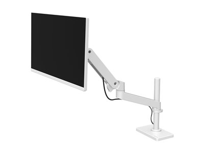 Ergotron LX Pro - Montá?ní sada (alarm monitoru, vysoký sloupek) - pro Displej LCD - hliník - bílá - velikost obrazovky: a? 34  - upevnitelné na stůl
