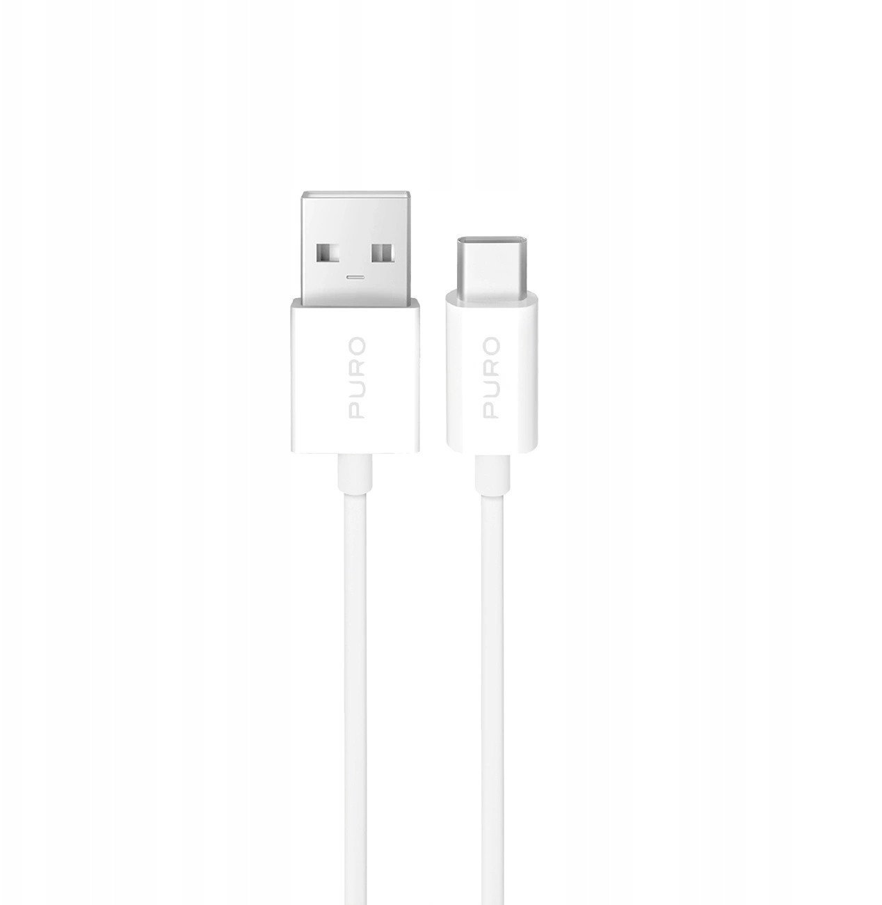 Puro Kabel USB-A - USB-C 2 m bílý (8018417498695)